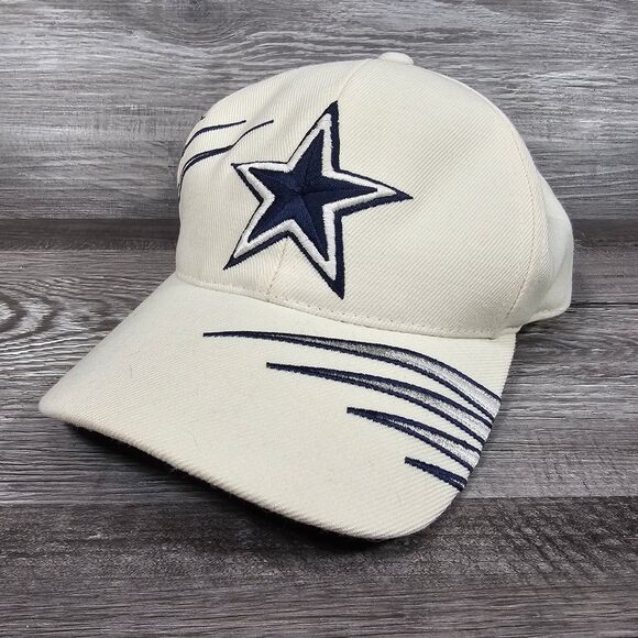 Dallas Cowboys Hat Annco Men's Adjustable White NFL Star Design - Picture 1 of 6